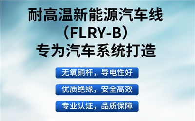 一分鐘了解丨耐高溫新能源汽車線